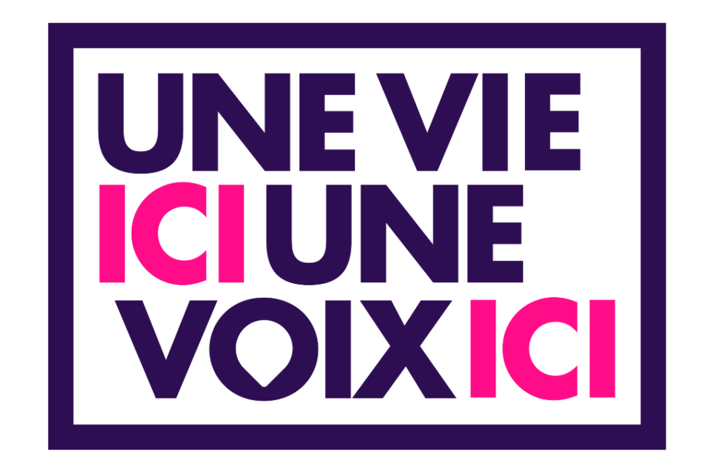 Une vie ici une voix ici. Renforçons notre démocratie en votant OUI
