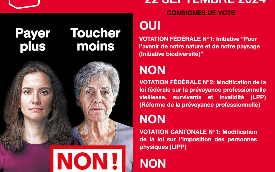 Votations du 22 septembre 2024