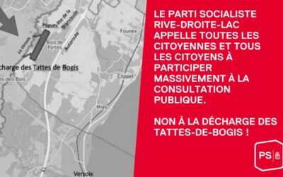 DECHARGE AUX TÂTTES-DE-BOGIS : METTONS FIN AU SILENCE DES AUTORITÉS VAUDOISES